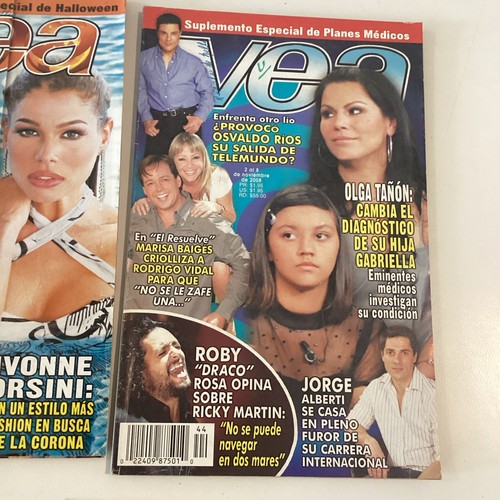 2008 TV GUIDE MAGAZINE REVISTA VEA PUERTO RICO MENUDO ROBY DRACO ROSA OLGA TANON - Picture 7 of 9