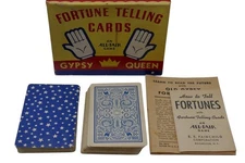 Fortune Telling Cards ~ E. E. Fairchild Gypsy Queen & Whitman Publishing
