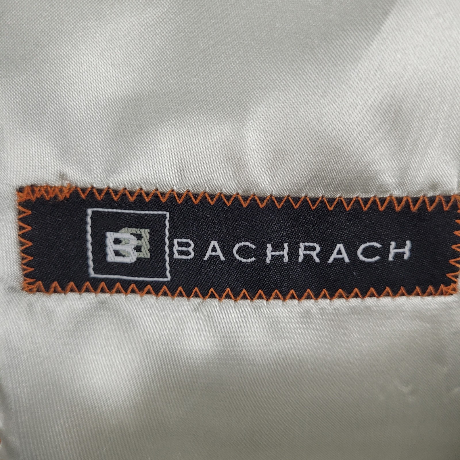 Bachrach Black 100% Wool 3 Button Double Vented N… - image 3