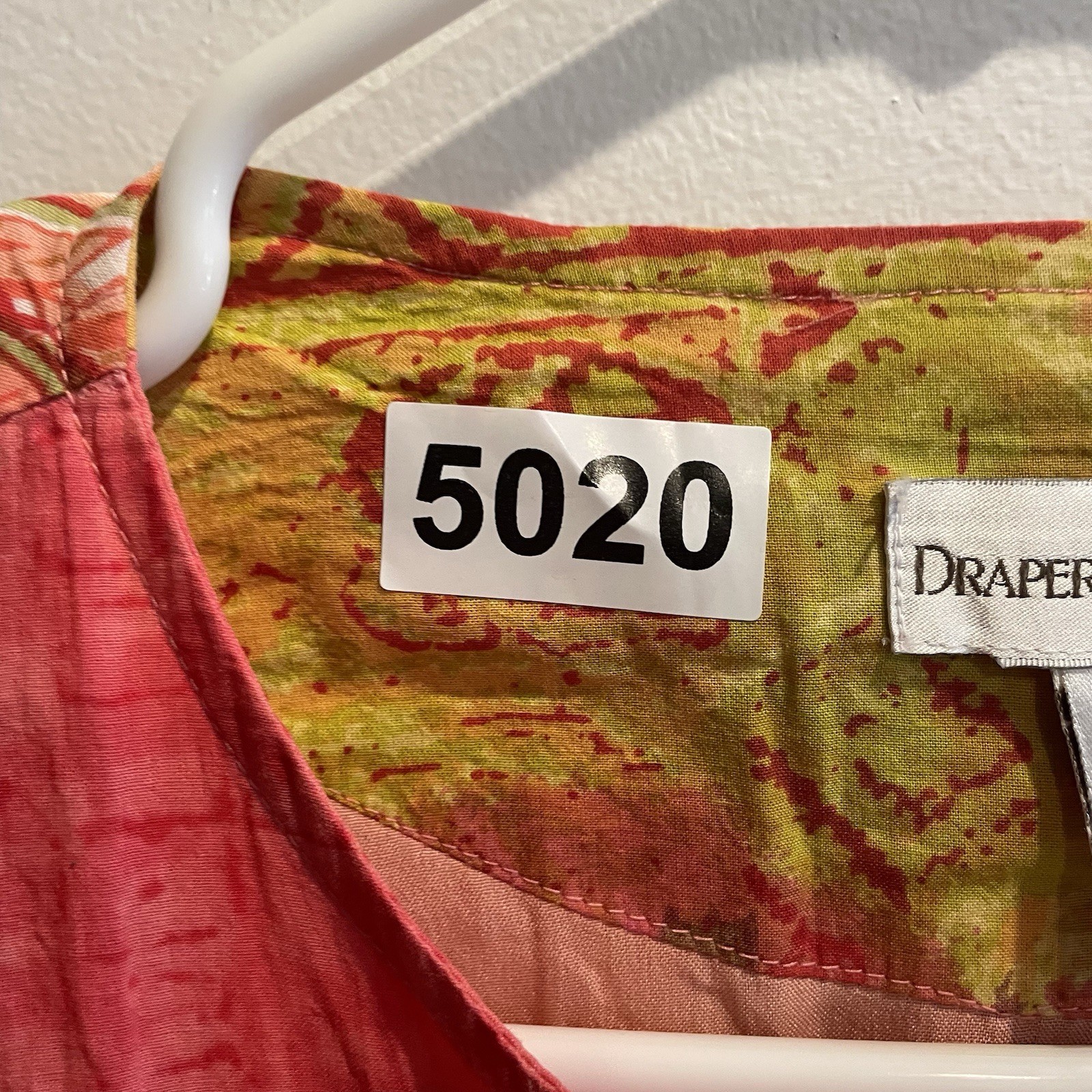 Drapers & Damons Patchwork Quilted Colorful Jacke… - image 8