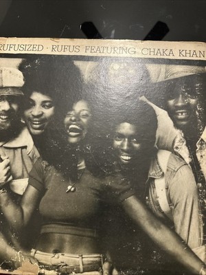 Rufus Featuring Chaka Khan Rufusized Vinyl Record ABC Records