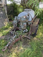 Military Landrover series Sankey trailer water bowser rare