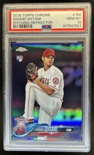 2018 Topps Chrome Shohei Ohtani Refractor Rookie RC #150 Angels PSA 10 GEM MINT