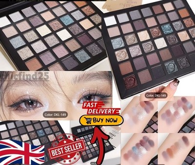 42-Color Punk Smoky Eyeshadow Palette - Ultimate Matte & Pearlescent Collection