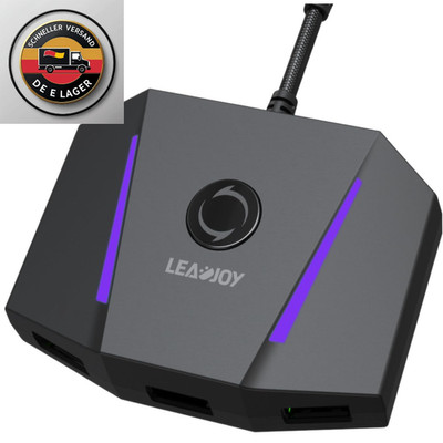 Leadjoy VX2 Aimbox Adapter Maus Tastatur Konverter für PS4 PS5 Xbox One Xbox