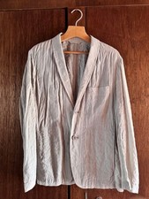 Issey Miyake Men 2016SS Wrinkled Light Gray Jacket Size 1 FD AHA