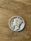 1929 Mercury Dime VG