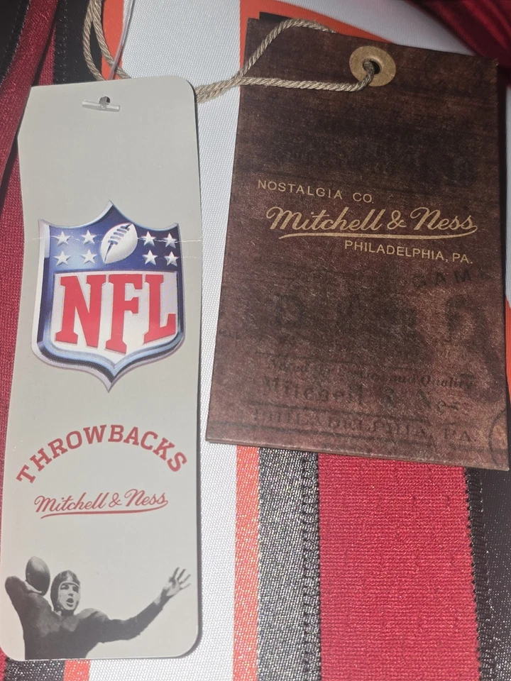 NUEVA Camiseta Mike Alstott Tampa Bay Buccaneers Mitchell Ness Legacy Talla L-44 Foto 4 de 4