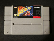 Konami Axelay SNES Cartridge NTSC-U/C (US/Canada)