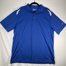 Nike Golf Tour Performance Men's Dri-Fit Polo Shirt Blue, Size XL