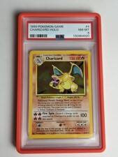 Pokémon Charizard Holo Rare Base Set 4/102 PSA 8 English Card 1999