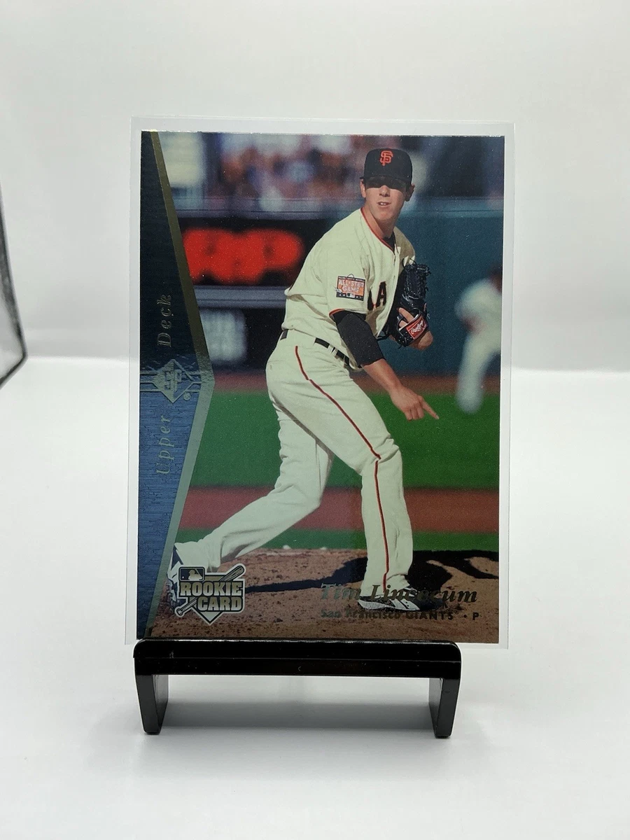 Upper Deck Tim Lincecum Baseball Sports Trading Cards