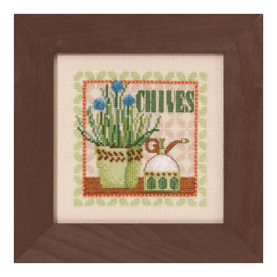 Mill Hill Debbie Mumm Chives Kitchen Spice Beaded Cross Stitch Kit DM302111