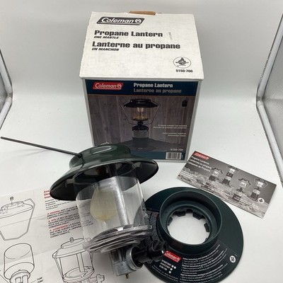 1996 Coleman Propane Camping Lantern Lamp with Box 5150-700