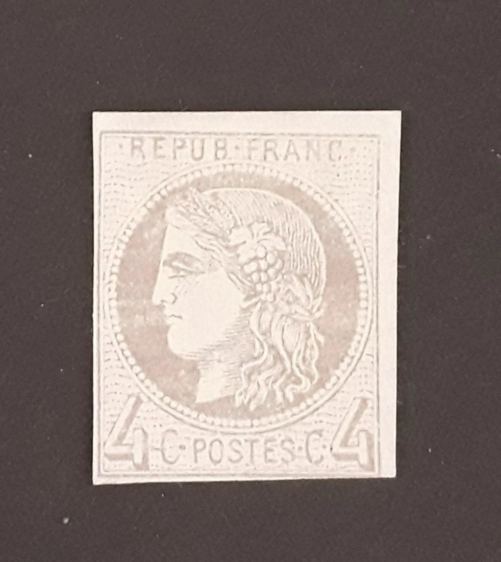 Timbre France Cérès De Bordeaux - N°39Cc - Cote 300 Euros