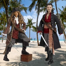 Tonner-Elizabeth Swann  & Will Turner Dolls Pirates of the Caribbean 2008
