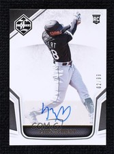2020 Panini Chronicles Limited Signatures 2/99 Luis Robert #8 Auto 0m4q