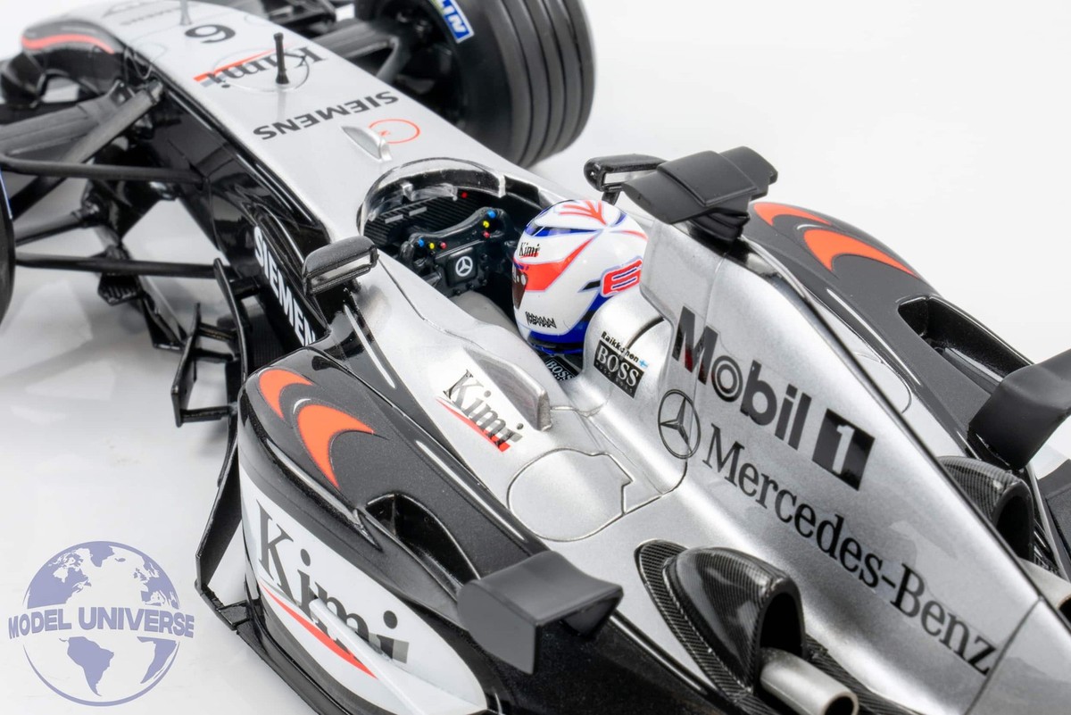 Minichamps - 1:18 McLaren Mercedes MP4/19 No.6 Kimi Raikkonen F1