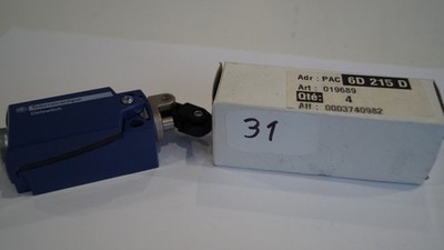 Telemecanique Osiswitch ZCD21 Positionsschalter / Endschalter mit Rollenhebel