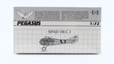 Pegasus SPAD VII C. 1 Model #2021 1/72 Scale New Sealed