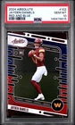 2024 Panini Absolute #102 Jayden Daniels Red And Blue RC PSA 10
