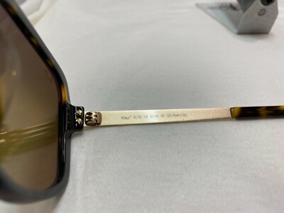 MAUI JIM MELIKA MJ 760-10K TORTOISE GOLD W/ HCL BRONZE  display picture 3