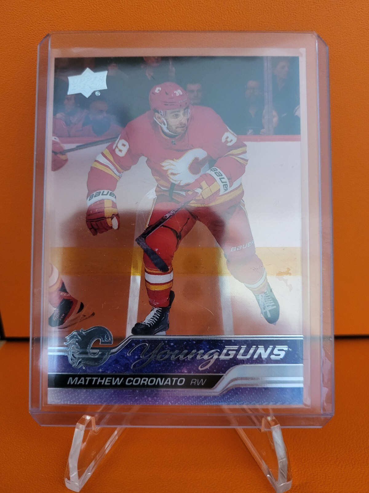 2023-24 Upper Deck Series 1-Matthew Coronato #201-Young Guns Clear Cut Rookie