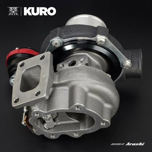 Rodamiento de bolas de cerámica KURO 3" GT2554R GT25R turbo con 0,64 A/R T25 5 pernos 270 hp - Imagen 4 de 6
