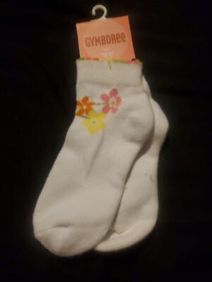 Gymboree Girls NWT New With Tags Sunshine Daydream Socks Size 5-6 US