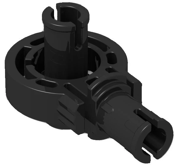 ☀️NEW LEGO New 25 BLACK Rotation Joint Ball Loop w/ 2 Perpendicular Pins - Image 2 of 2