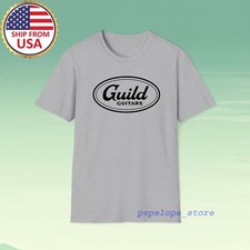 Guild Guitar Men's Grey Size S-5XL
