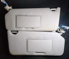 2010-2015 Honda Crosstour Sun Visor driver & passenger set (gray)