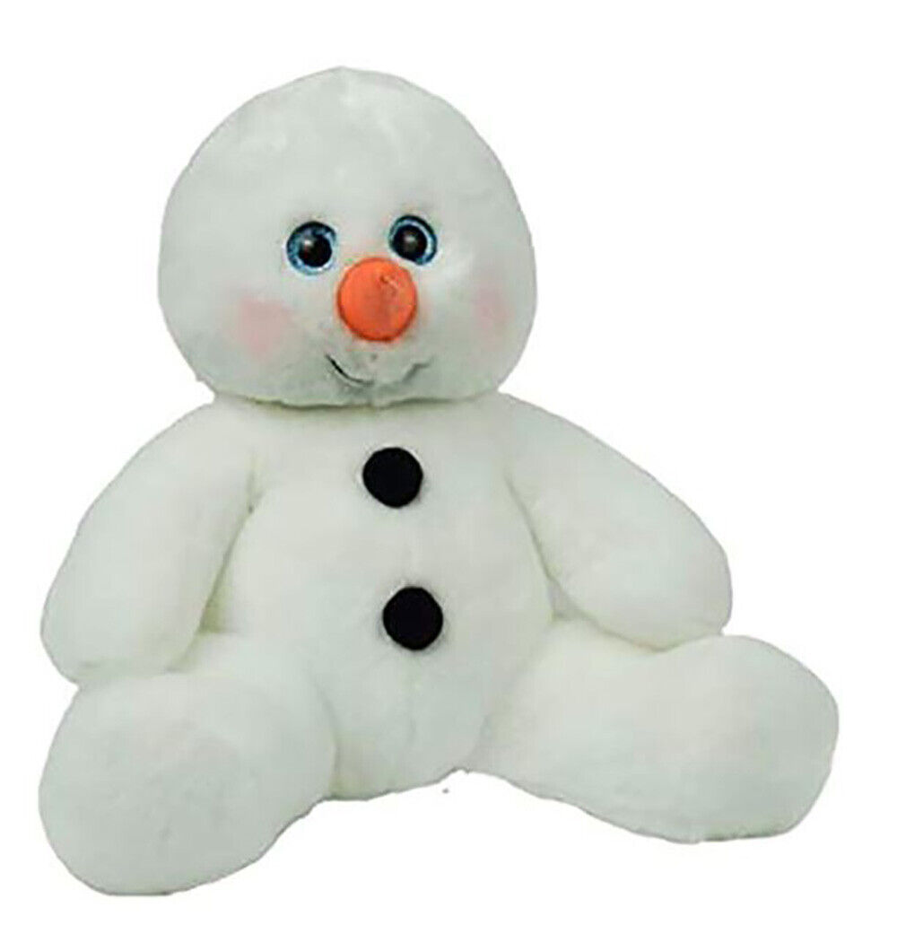 Record Your Own Plush 16 inch Cuddly Snowman - Ready 2 Love in a Few Easy Steps