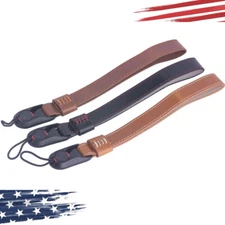 PU Camera Quick Release Wrist Strap For Canon Nikon Sony Fujifilm Camera US
