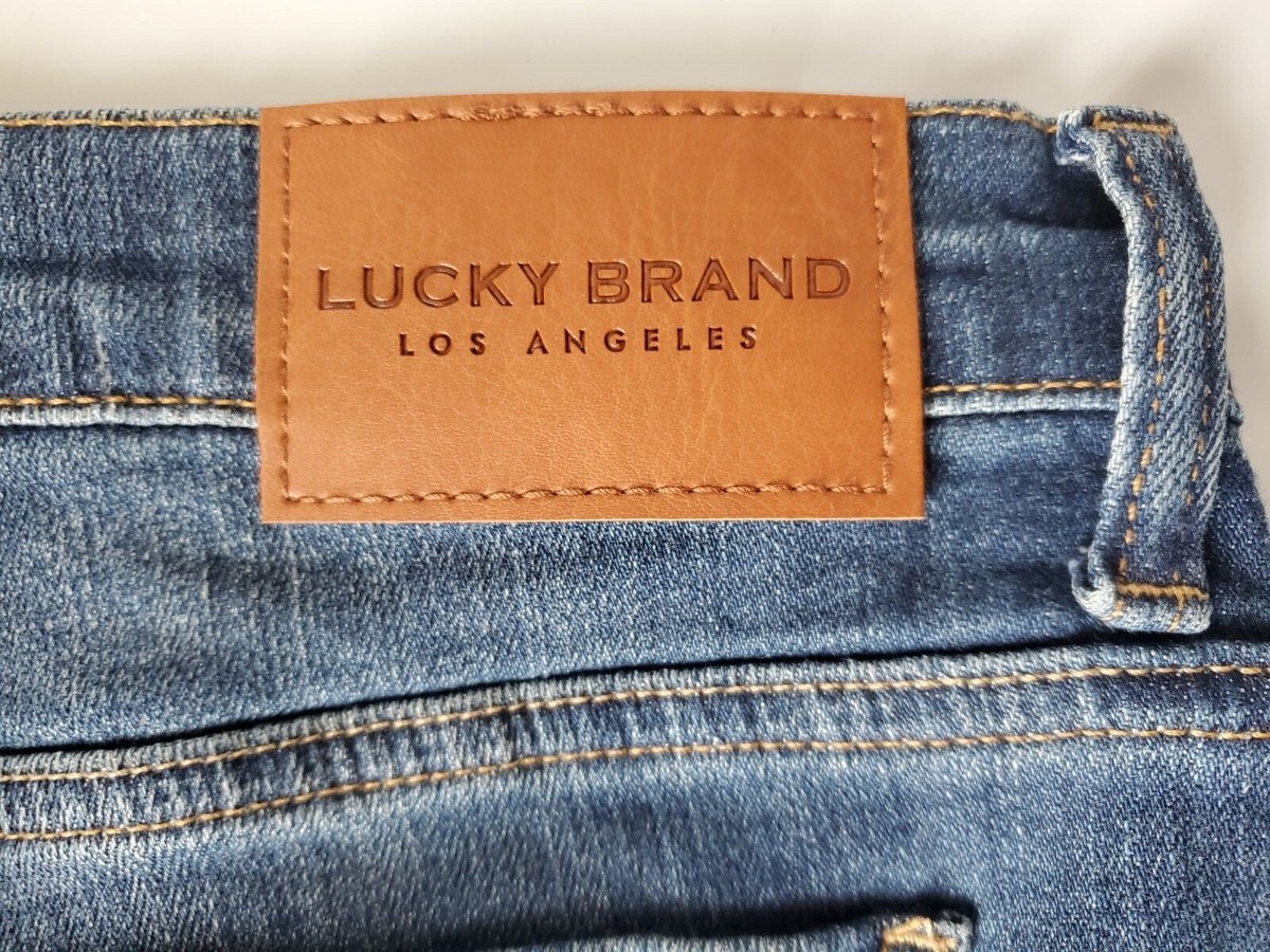 LUCKY BRAND Women's Mid Rise Easy Rider Bootcut Jean Tanzanite 32W