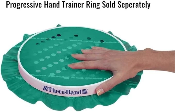 Thera-Band Entrenador de Manos Progresivo Látex Hoja Repuestos Verde Nivel Paquete de 36 Foto 4 de 4