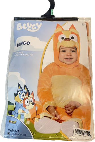 Bingo From Bluey Halloween Costume Infant 12-18 Months Disney EUC By Spirit