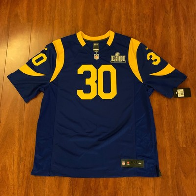 rams gurley throwback jersey