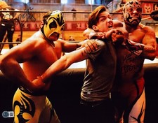 Super Fly King Cuerno Signed 11x14 Photo BAS COA NXT Lucha Libre AAA Underground