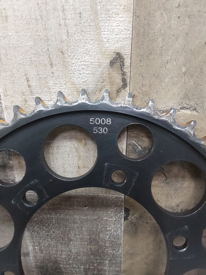 2005 05 03-04 YAMAHA YZFR6 R6 DRIVEN RACING REAR DRIVE SPROCKET 5008-530 48T - Image 2 of 4