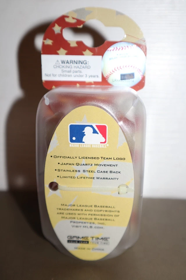 NEW - MLB Cincinnati Reds Unisex White Watch Game Time Adjustable Straps - Image 4 of 4