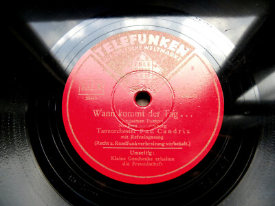 1136/FUD CANDRIX-Kleine Geschenke erhalten die Freundschaft-1942-78rpm Schellack