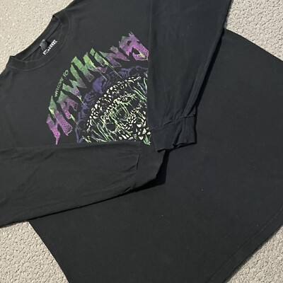 Stranger Things T Shirt Mens XL Black Welcome to Hawkings Netflix Crew Neck Tee