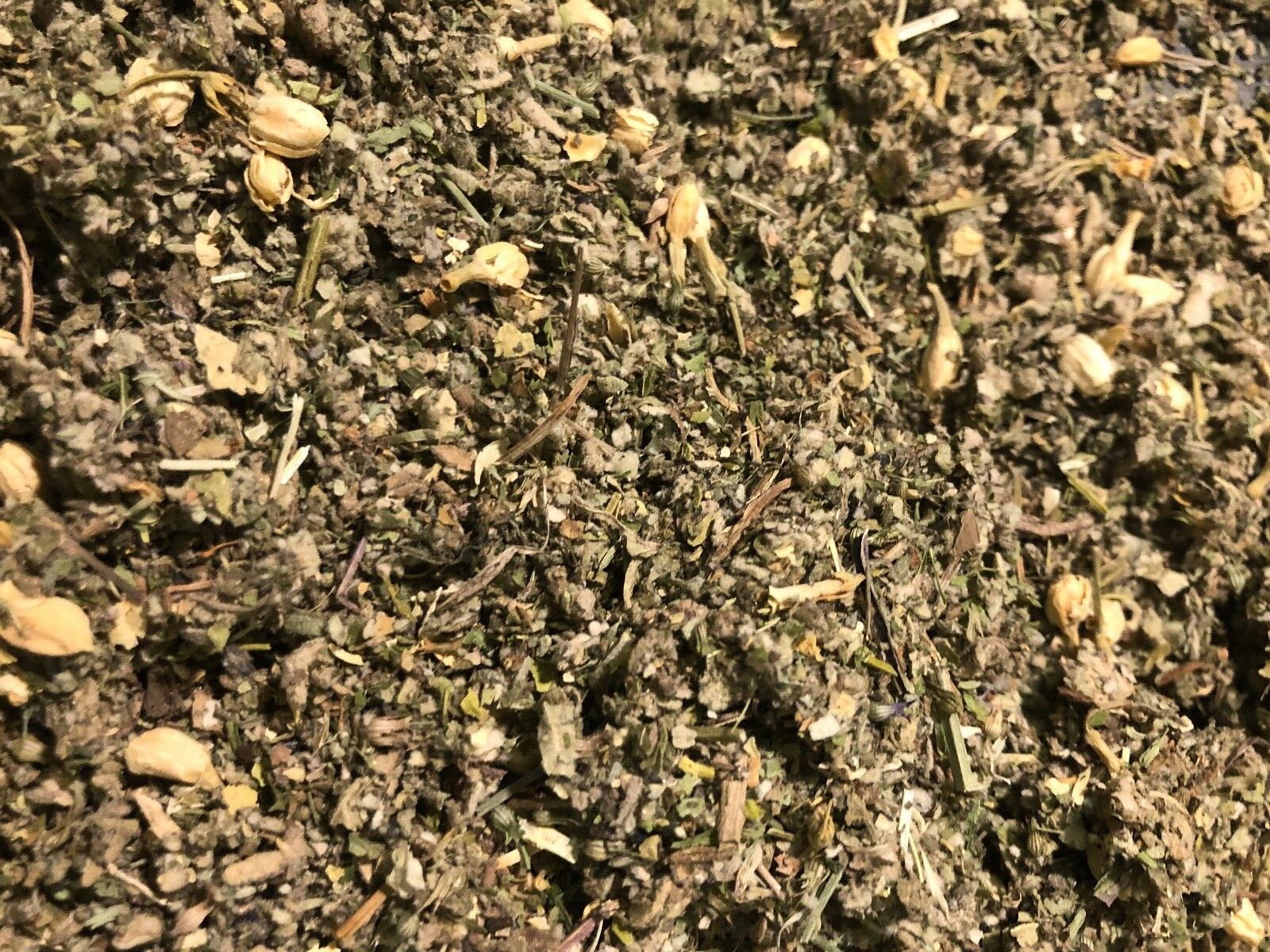 No.32 Tea Mix Mullein Catnip Ginger Jasmine WildLettuce Skullcap Marsh - 2 oz