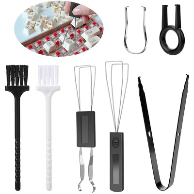 Keycap Puller 7 Stücke, Tastenkappen Entferner Werkzeug Set, Tastatur Abzieher S