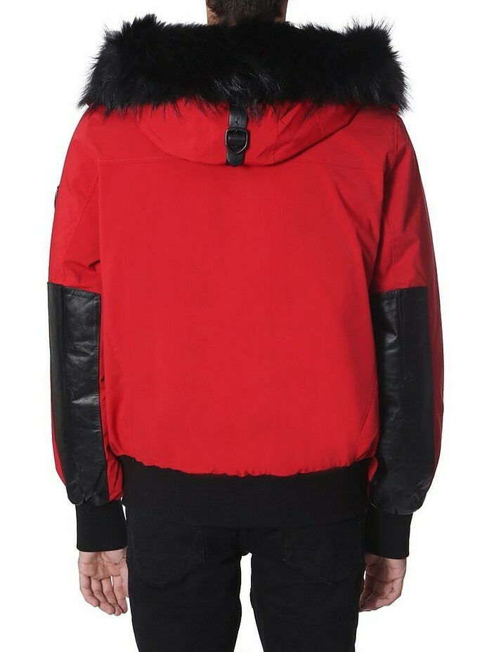 MENS AUTHENTIC RUDSAK DAWN DOWN JACKET IN RED SIZE MEDIUM image 2