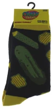 Dill Pickle Socks Crew I Love Heart Pickles Pen Mens Novelty Gag Gift Fun Funky