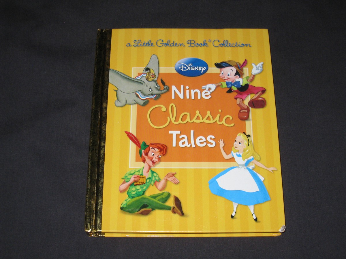Little Golden Book Collection Nine Classic Disney Tales 2014 | eBay