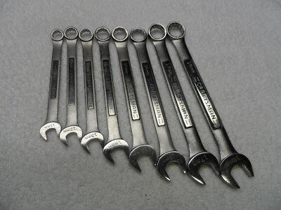 #ad Craftsman Metric MM Combination Wrench Set USA NOS 12 pt 11 to 18mm 8 pcs $86.96
