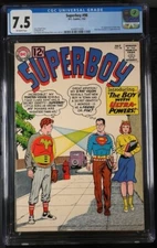 SUPERBOY #98 CGC 7.5 (7/62) DC COMICS off-white pages